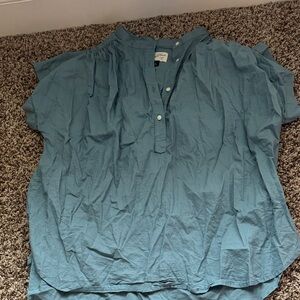Universal Thread Teal Button-Up Top